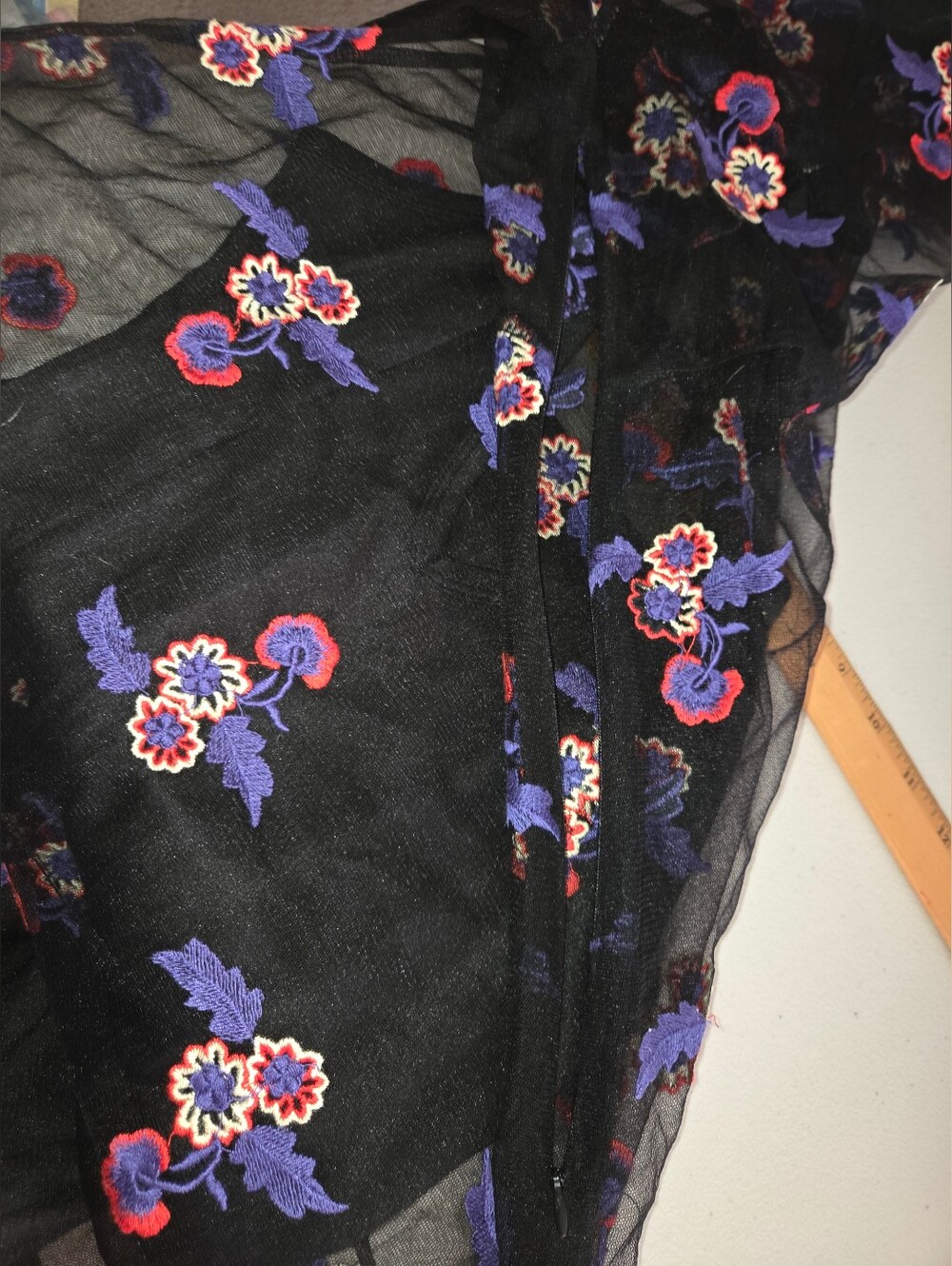 New RD & koko New Maxi & Slip Sexy Sheer Dress Size Small with TAG - Picture 2 of 10